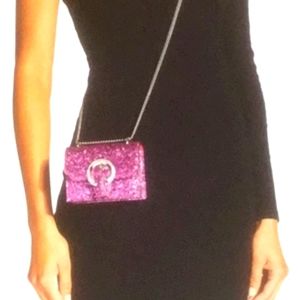 Jimmy choo mini crystal buckle bag